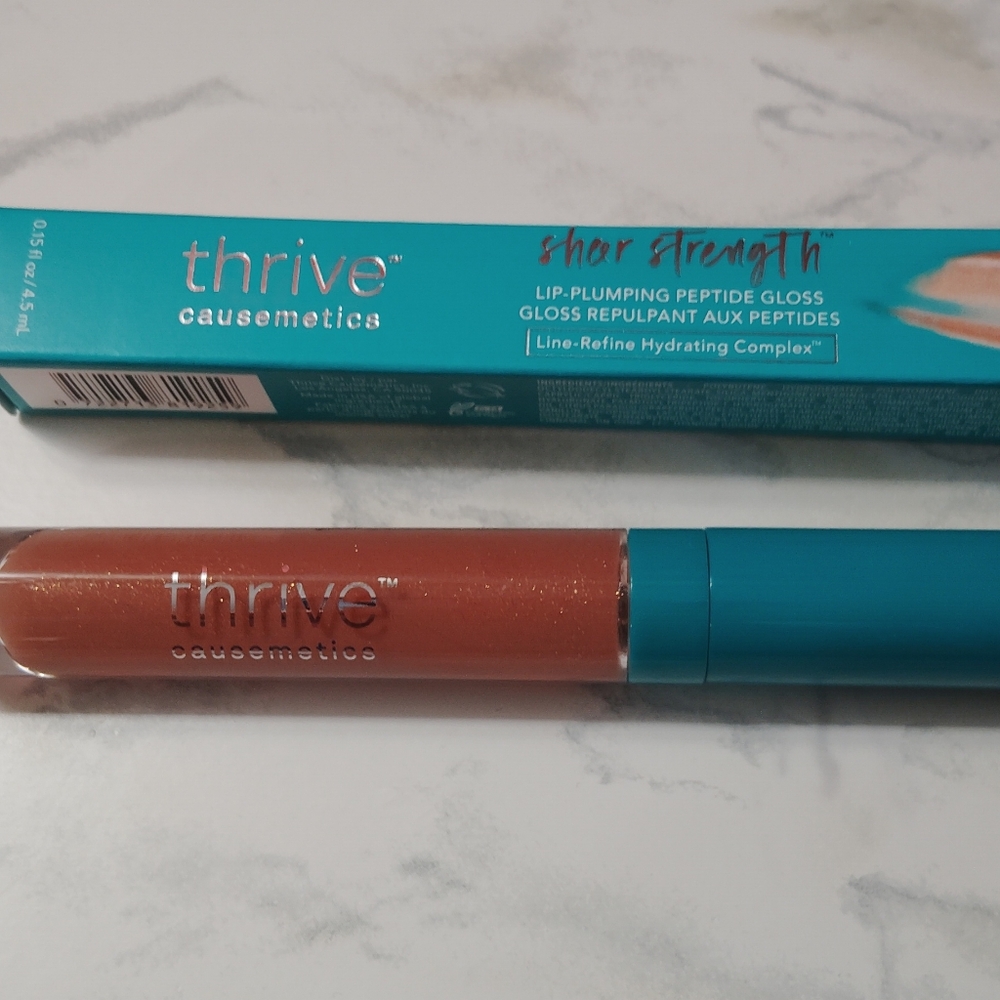 Thrive Causemetics Lip Plumping Gloss - Coral Shine